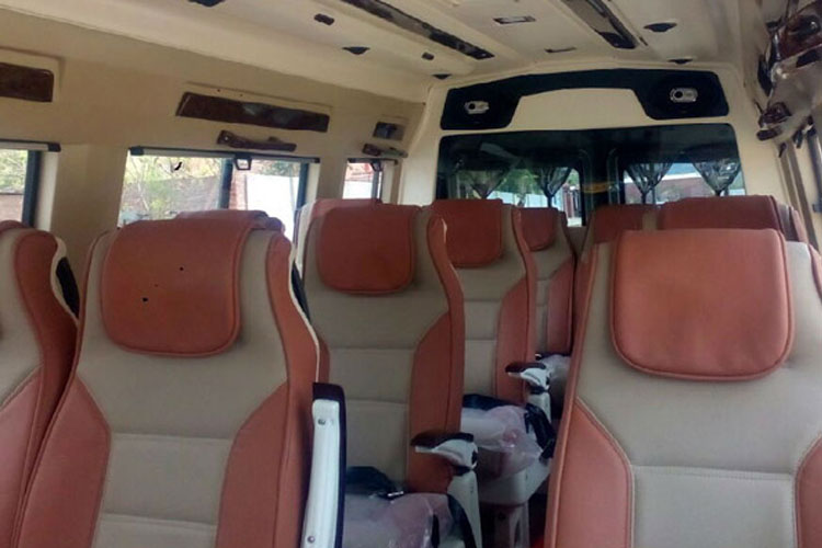17 Seater Tempo Traveller on Rent